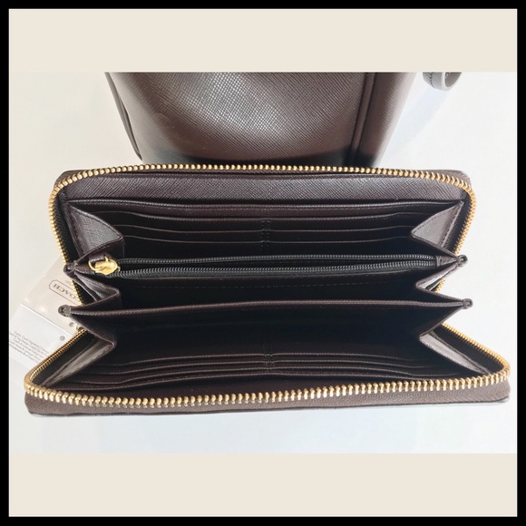 Coach Darcy Accordion Zip NWT F50427 - Picture 5 of 7